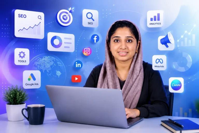 A GIRL IN FRONT OF SYSTEM